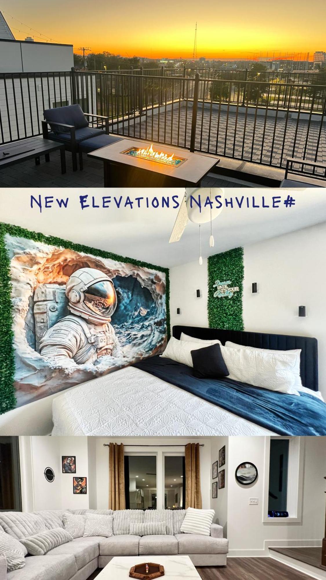 New Elevations Rooftop 5 Min To Downtown Nash Nashville Exteriér fotografie